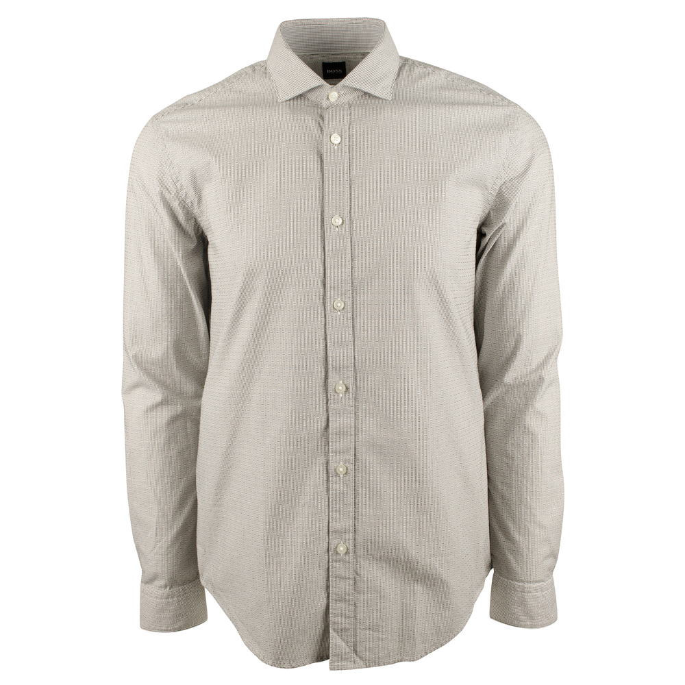 Hugo Boss Men's Ridley Slim Fit Long Sleeves Shirt-OG-X-Large